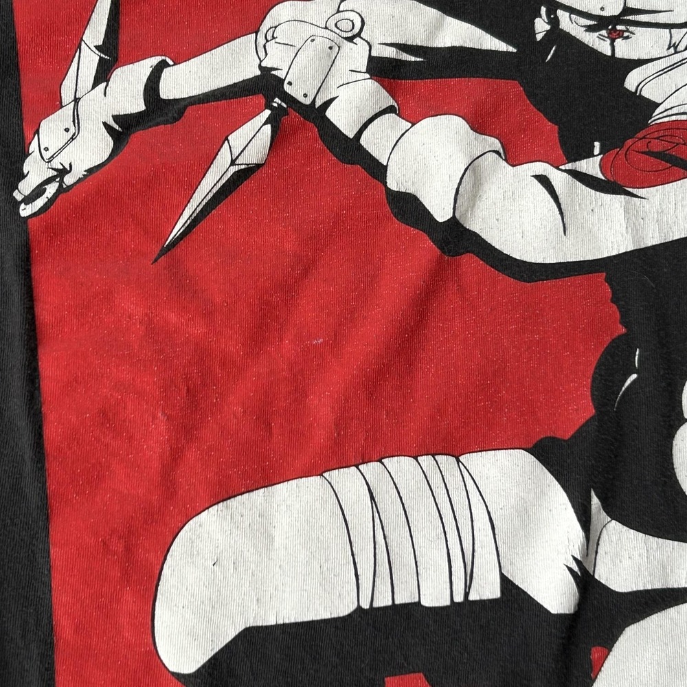 Kakashi Hatake Shirt Mens Large Black Naruto Shippuden‎ Collection Graphic Tee - Picture 4 of 8